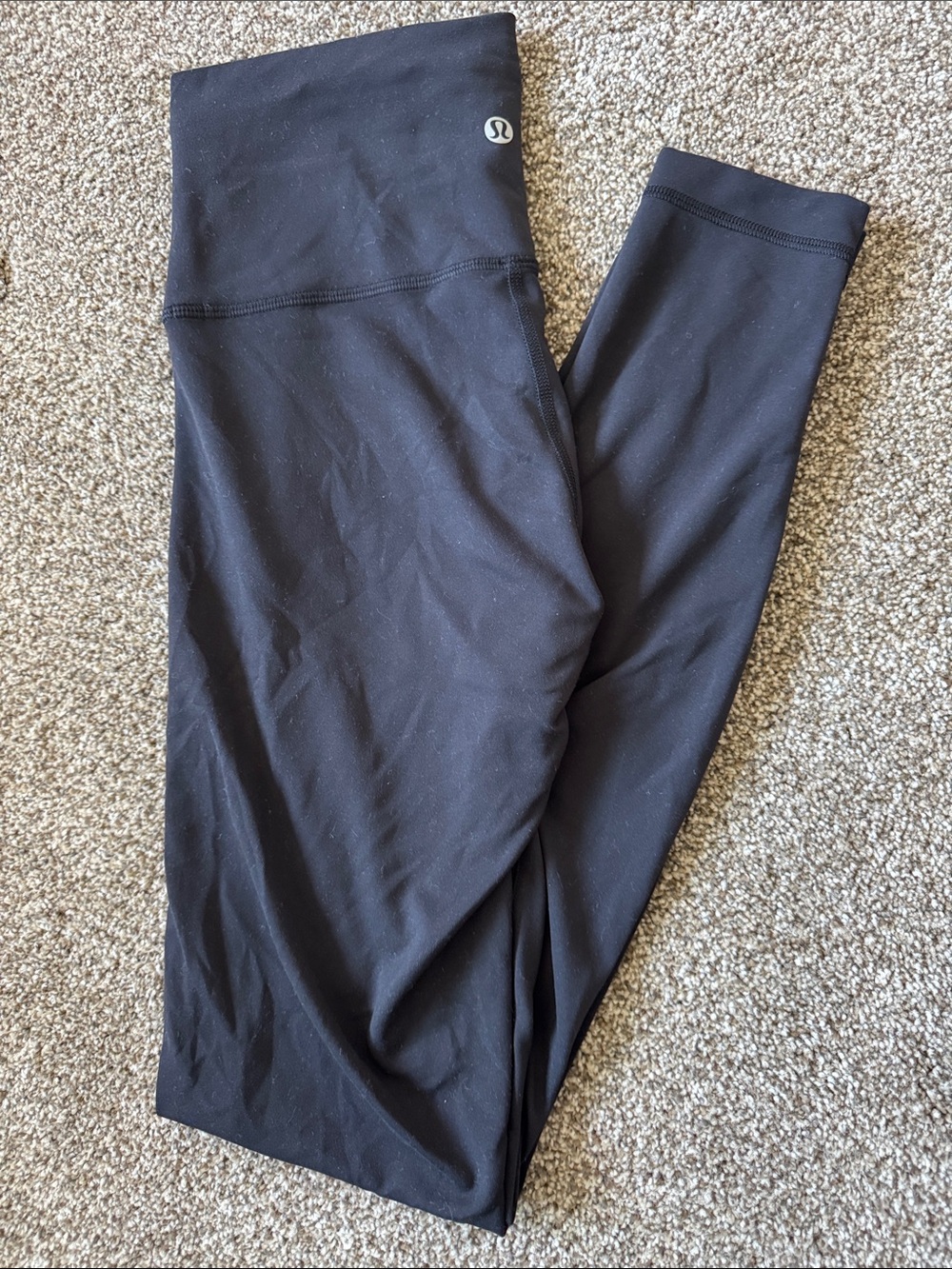 lululemon athletica Black High-Rise Athletic Leggings